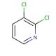 2,3-Dichloropyridine (CAS 2402-77-9) - chemical structure image
