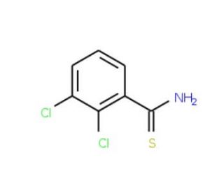 2,3-Dichlorothiobenzamide (CAS 84863-83-2) - chemical structure image