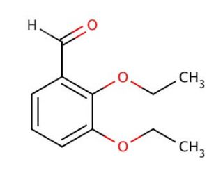 2,3-Diethoxybenzaldehyde (CAS 24454-82-8) - chemical structure image