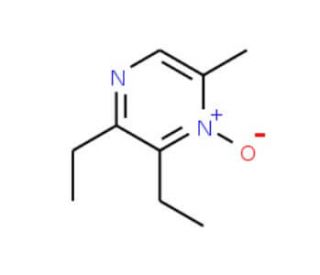 2,3-Diethyl-5-methylpyrazine-N4-oxide (CAS 1076200-01-5) - chemical structure image