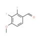 2,3-Difluoro-4-methoxybenzaldehyde (CAS 256417-11-5) - chemical structure image