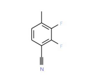 2,3-Difluoro-4-methylbenzonitrile (CAS 508203-48-3) - chemical structure image