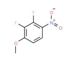 2,3-Difluoro-4-nitroanisole (CAS 66684-59-1) - chemical structure image