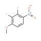2,3-Difluoro-4-nitroanisole (CAS 66684-59-1) - chemical structure image