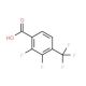 2,3-Difluoro-4-(trifluoromethyl)benzoic acid (CAS 237424-17-8) - chemical structure image