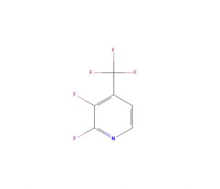 2,3-Difluoro-4-(trifluoromethyl)pyridine (CAS 1215034-77-7) - chemical structure image