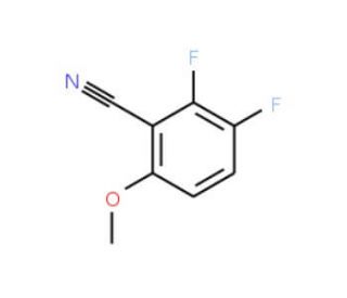 2,3-Difluoro-6-methoxybenzonitrile (CAS 221202-34-2) - chemical structure image