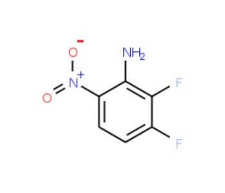 2,3-Difluoro-6-nitroaniline (CAS 211693-73-1) - chemical structure image