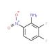 2,3-Difluoro-6-nitroaniline (CAS 211693-73-1) - chemical structure image