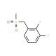 2,3-Difluorobenzylmethylsulfone - chemical structure image