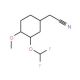 2-[3-(difluoromethoxy)-4-methoxyphenyl]acetonitrile - chemical structure image