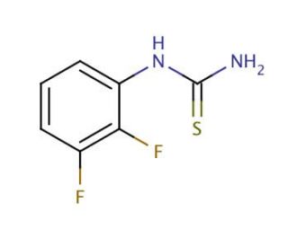 (2,3-Difluorophenyl)thiourea (CAS 572889-25-9) - chemical structure image