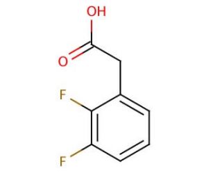 2,3-Difluorophenylacetic acid (CAS 145689-41-4) - chemical structure image