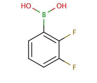 2,3-Difluorophenylboronic acid (CAS 121219-16-7) - chemical structure image