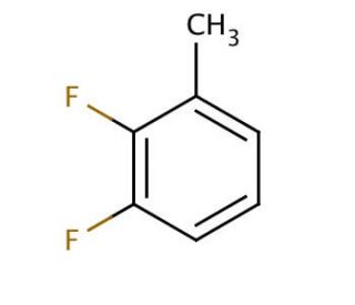 2,3-Difluorotoluene (CAS 3828-49-7) - chemical structure image