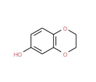 2,3-dihydro-1,4-benzodioxin-6-ol (CAS 10288-72-9) - chemical structure image