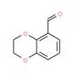2,3-dihydro-1,4-benzodioxine-5-carbaldehyde (CAS 29668-43-7) - chemical structure image