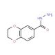 2,3-dihydro-1,4-benzodioxine-6-carbohydrazide (CAS 98953-13-0) - chemical structure image