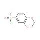 2,3-Dihydro-1,4-benzodioxine-6-sulphonyl chloride (CAS 63758-12-3) - chemical structure image