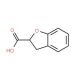 2,3-Dihydro-1-benzofuran-2-carboxylic acid (CAS 1914-60-9) - chemical structure image
