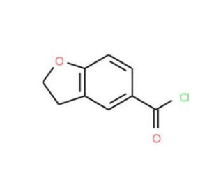 2,3-Dihydro-1-benzofuran-5-carbonyl chloride (CAS 55745-71-6) - chemical structure image