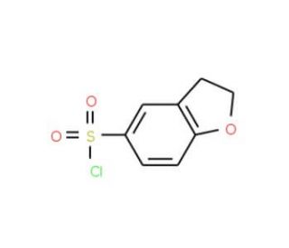 2,3-dihydro-1-benzofuran-5-sulfonyl chloride (CAS 115010-11-2) - chemical structure image