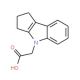 (2,3-Dihydro-1H-cyclopenta[b]indol-4-yl)-acetic acid - chemical structure image