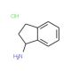 2,3-dihydro-1H-inden-1-amine hydrochloride 的分子结构, CAS编号: 70146-15-5 2,3-dihydro-1H-inden-1-amine hydrochloride (CAS 70146-15-5) - chemical structure image