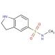 2,3-Dihydro-1H-indole-5-sulfonic acid methylamide - chemical structure image