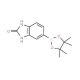 2,3-Dihydro-2-oxo-1H-benzimidazole-5-boronic acid, pinacol ester (CAS 710348-69-9) - chemical structure image