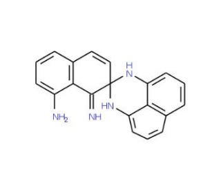 2,3-Dihydro-2-spiro-7&prime;-[8&prime;-imino-7&prime;,8&prime;-dihydronaphthalen-1&prime;-amine]perimidine (CAS 851768-62-2) - chemical structure image