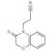 2,3-Dihydro-3-oxo-4H-1,4-benzoxazine-4-propionitrile (CAS 23866-12-8) - chemical structure image
