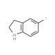 2,3-Dihydro-5-fluoro-1H-indole (CAS 2343-22-8) - chemical structure image