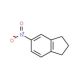 2,3-Dihydro-5-nitro-1H-indene (CAS 7436-07-9) - chemical structure image