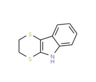 2,3-Dihydro-5H-1,4-dithiino[2,3-b]indole (CAS 352524-37-9) - chemical structure image