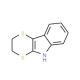 2,3-Dihydro-5H-1,4-dithiino[2,3-b]indole (CAS 352524-37-9) - chemical structure image