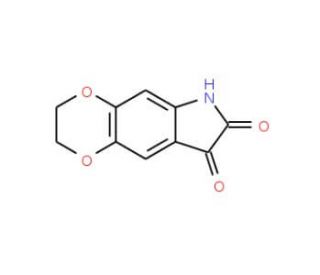 2,3-dihydro-6H-[1,4]dioxino[2,3-f]indole-7,8-dione - chemical structure image