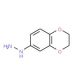 (2,3-Dihydro-benzo[1,4]dioxin-6-yl)hydrazine (CAS 299165-45-0) - chemical structure image