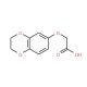 (2,3-Dihydro-benzo[1,4]dioxin-6-yloxy)-acetic acid - chemical structure image