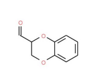 2,3-Dihydro-benzo[1,4]dioxine-2-carbaldehyde (CAS 64179-67-5) - chemical structure image