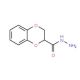 2,3-Dihydro-benzo[1,4]dioxine-2-carboxylic acid hydrazide (CAS 90557-92-9) - chemical structure image