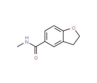 2,3-Dihydro-benzofuran-5-carboxylic acid methylamide - chemical structure image