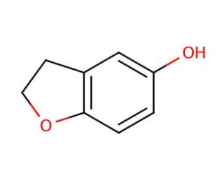2,3-Dihydro-benzofuran-5-ol (CAS 40492-52-2) - chemical structure image