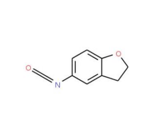 2,3-Dihydrobenzo[b]furan-5-isocyanate (CAS 215162-92-8) - chemical structure image