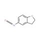 2,3-Dihydrobenzo[b]furan-5-isocyanate (CAS 215162-92-8) - chemical structure image