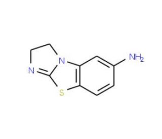 2,3-Dihydroimidazo[2,1-b][1,3]benzothiazol-6-amine (CAS 78291-99-3) - chemical structure image