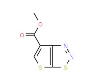 2,3-dihydrothieno-Thiadiazole Carboxylate (CAS 152467-47-5) - chemical structure image