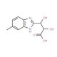 2,3-Dihydroxy-3-(5-methyl-1H-benzoimidazol-2-yl)-propionic acid - chemical structure image