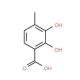 2,3-dihydroxy-4-methylbenzoic acid - chemical structure image