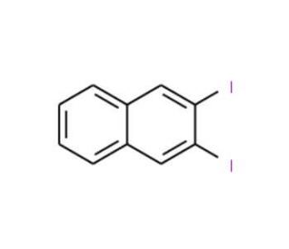 2,3-Diiodonaphthalene (CAS 13214-70-5) - chemical structure image